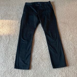 RVCA Weekend Chino Black Pants 30x32